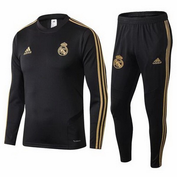 Chandal Real Madrid 2019 2020 Negro Oro